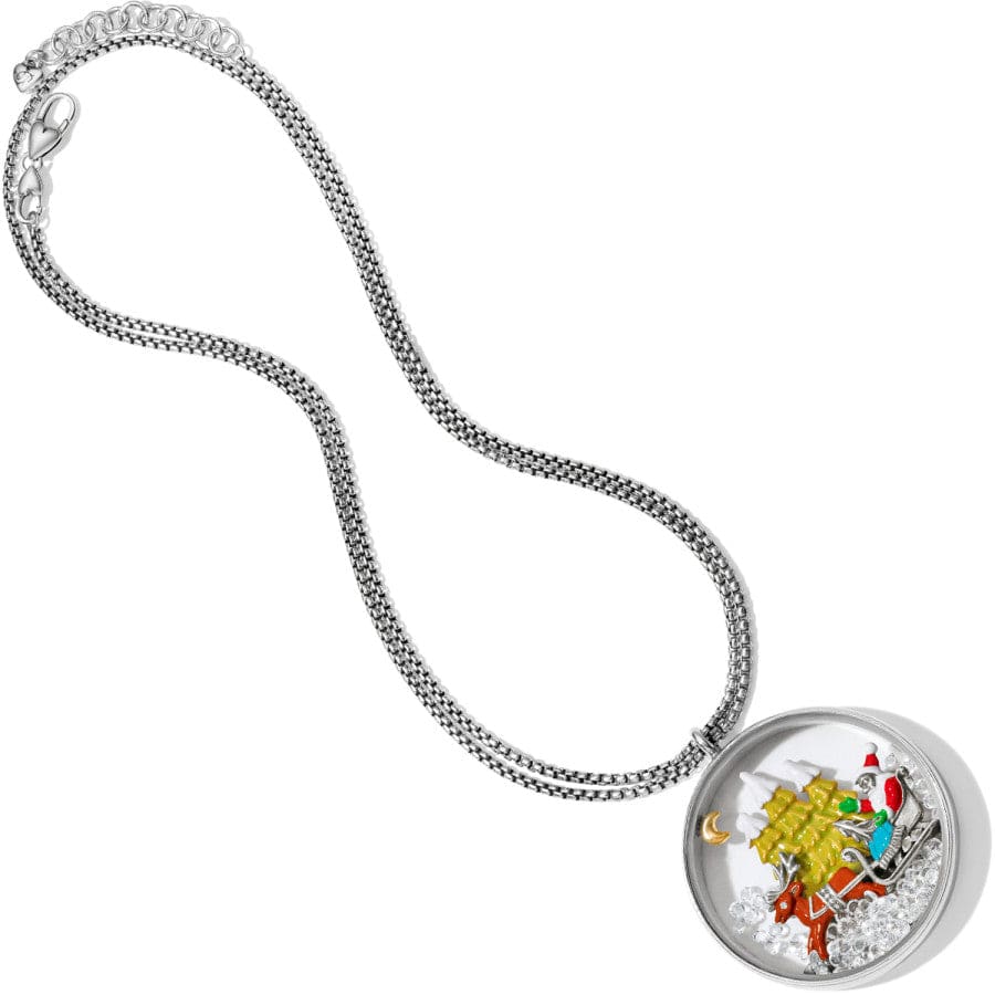 Santa's Sleigh Shaker Convertible Necklace