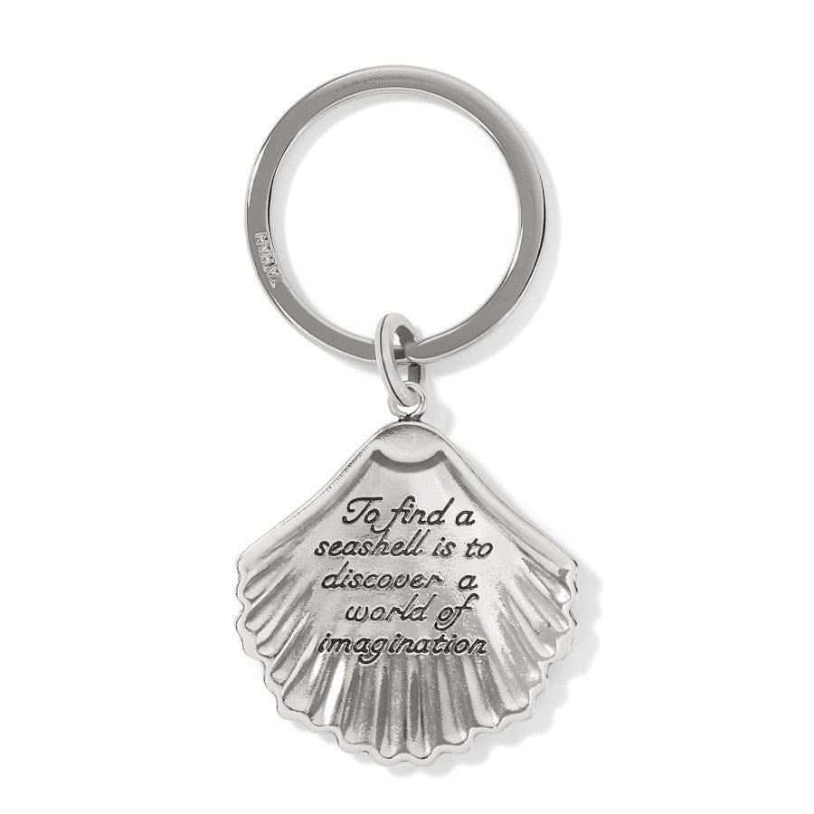 Silver Shells Key Fob silver 2