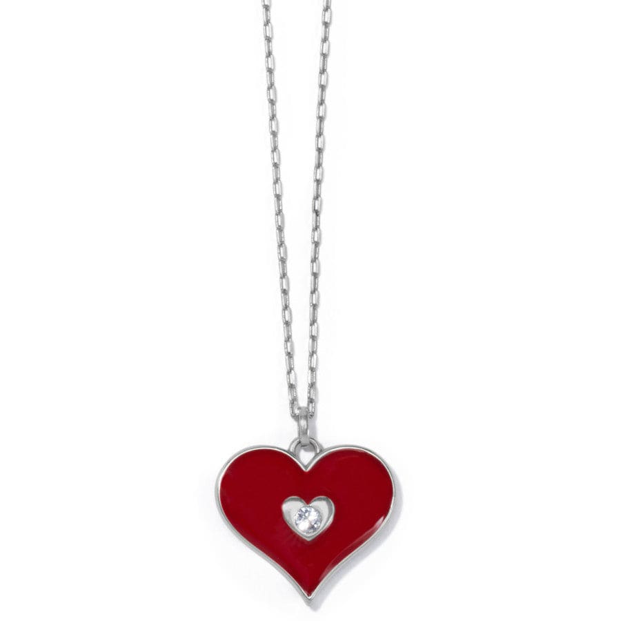 Simply Charming Love Necklace silver-red 1