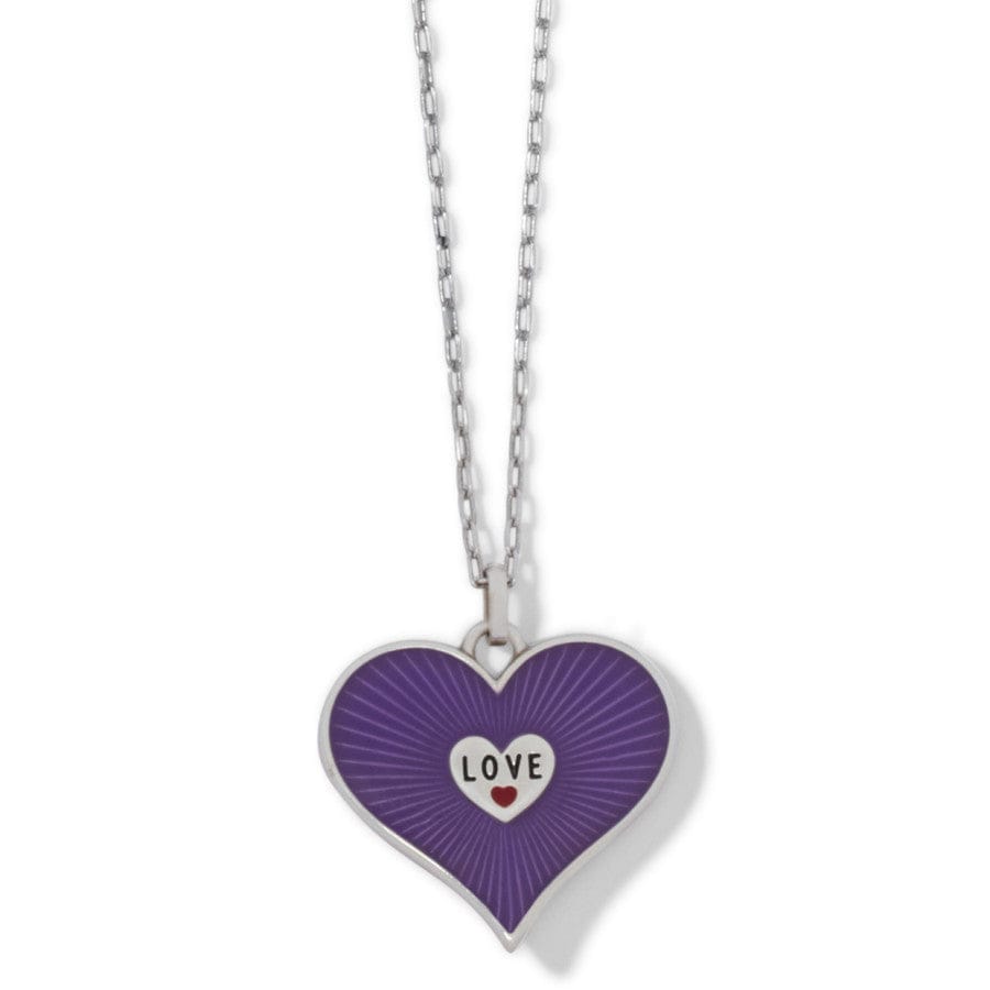 Simply Charming Love Necklace silver-red 2