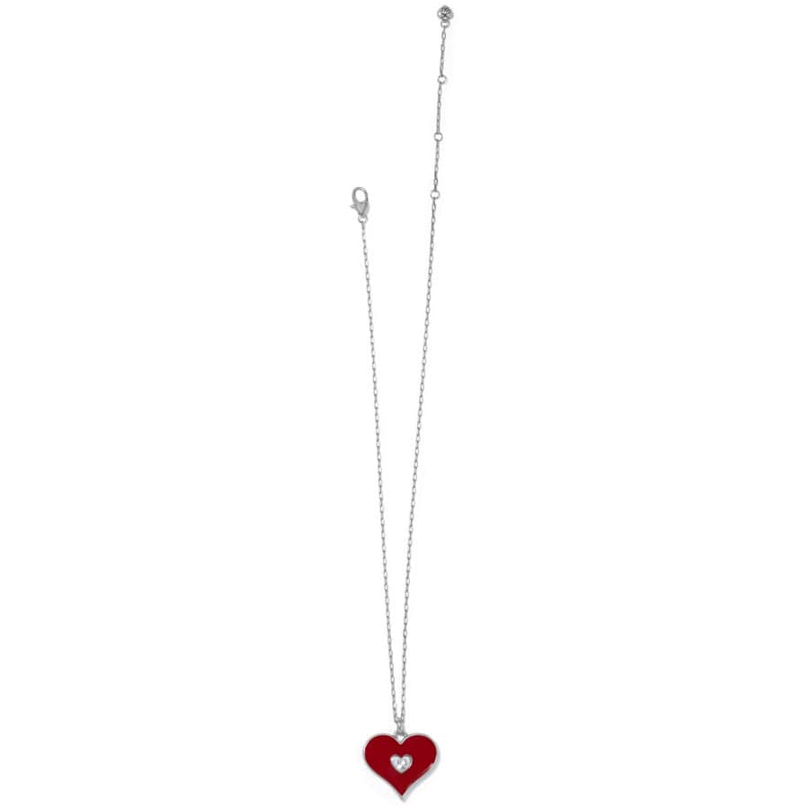 Simply Charming Love Necklace silver-red 3