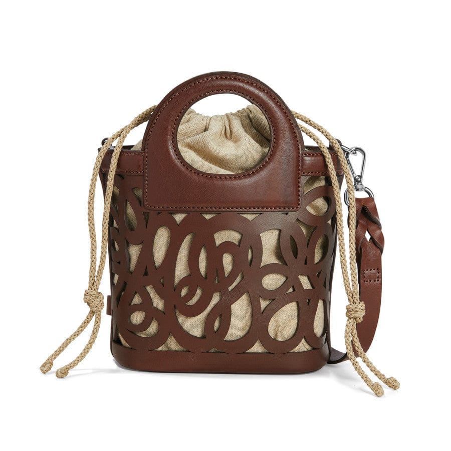 Skribbel Small Tote cognac 1