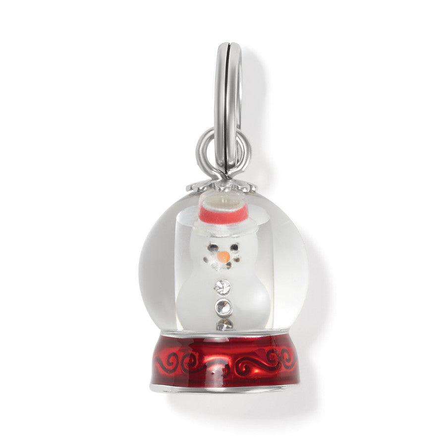 Snowglobe Snow Man Charm silver-multi 1