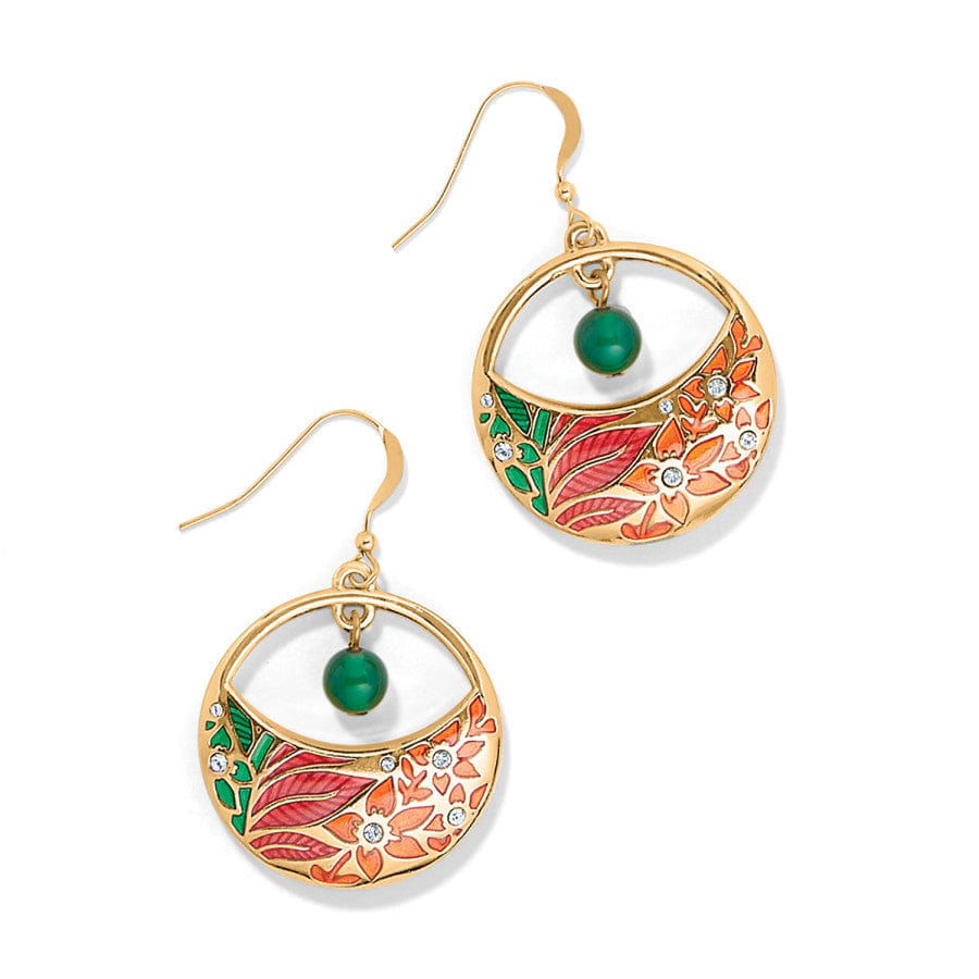 Terra Tropica French Wire Earrings gold-multi 1