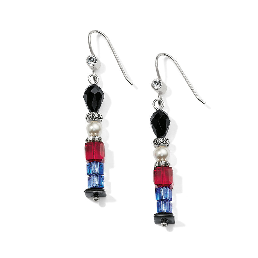 Tinsel Town Nutcracker French Wire Earrings