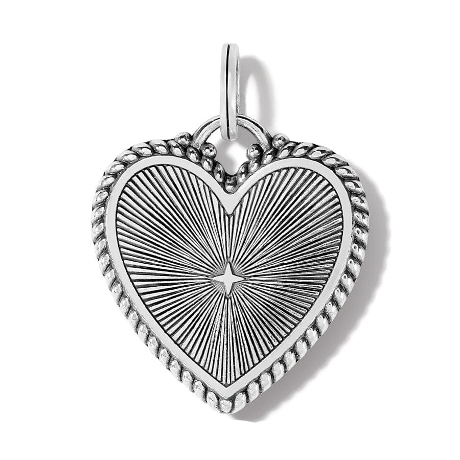 Treasured Heart Amulet silver-emerald 2