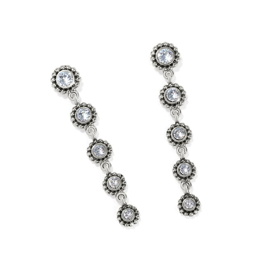 Twinkle Drops Post Drop Earrings silver 3