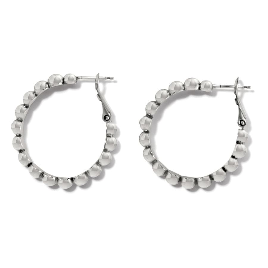 Twinkle Granulation Medium Hoops silver 2