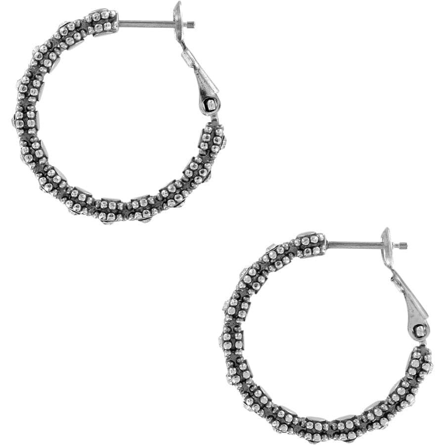 Twinkle Splendor Small Hoop Earrings silver 2